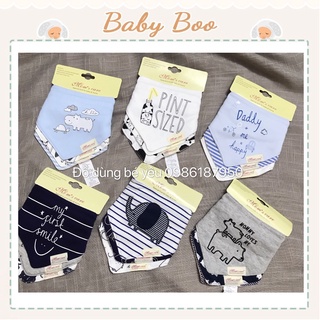 Yếm quàng tam giác Momcare set 3c  babyboo