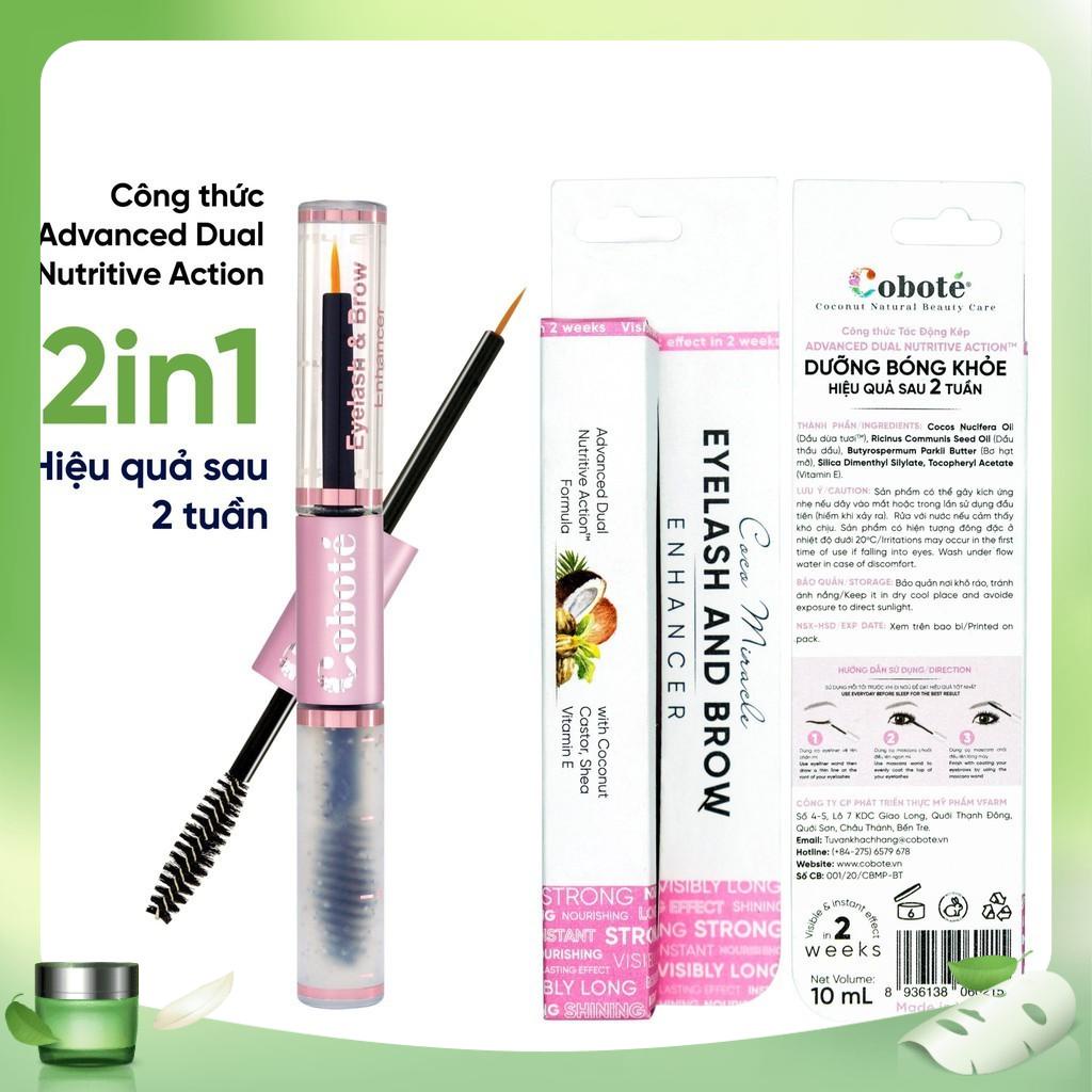 Serum dưỡng dài mi &amp; mày Coboté 10ml