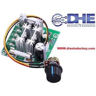 Mạch công suất điều khiển tốc độ động cơ dc - tải tối đa 15a