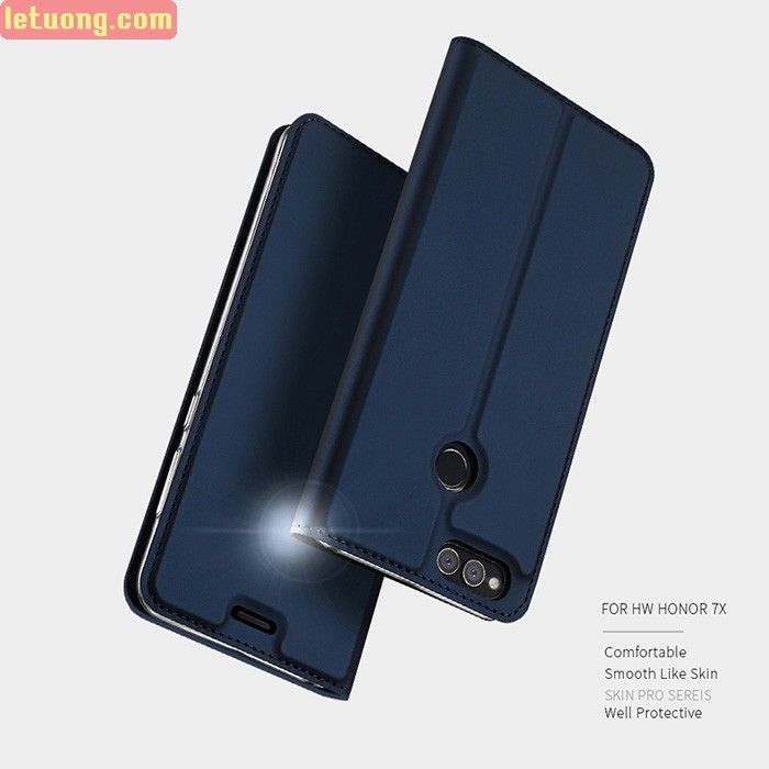 Bao da Honor 7X Dux Ducis Skin khung mềm - siêu mỏng