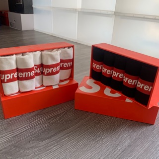 Hộp Vớ Cotton Supreme - siêu chất lượng - 1 hộp 5 đôi vớ