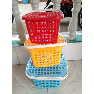 rổ nắp có quai xách (3 size)