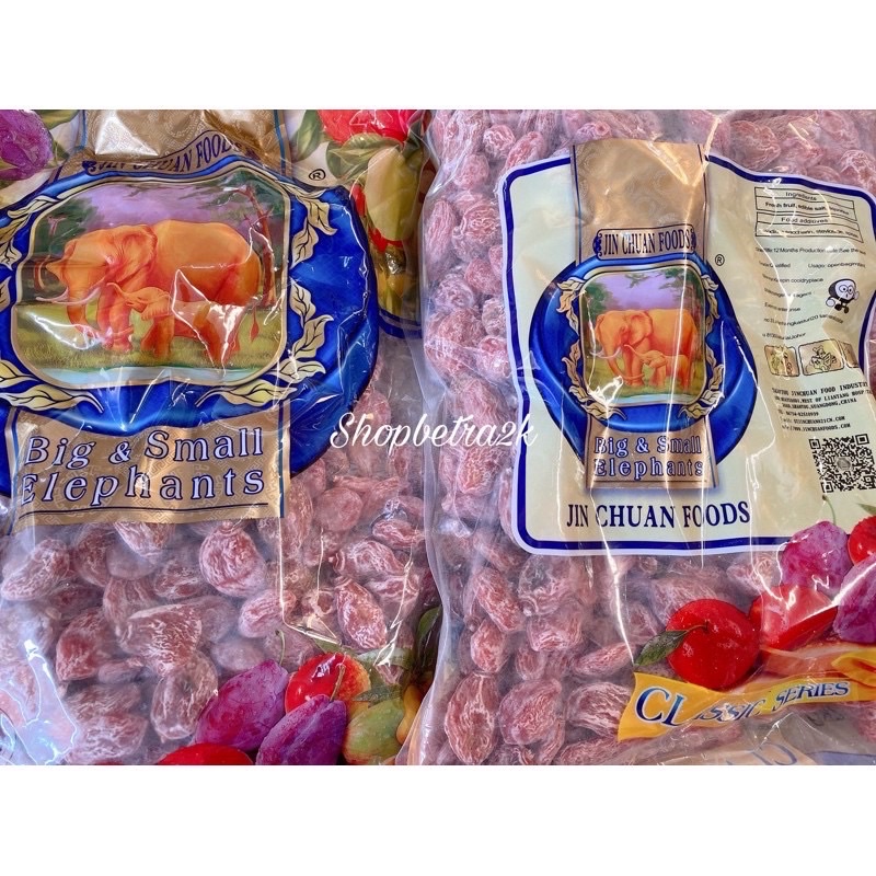 Ô mai Đào Bao Tử Xí Muội loại 1 |500gr|