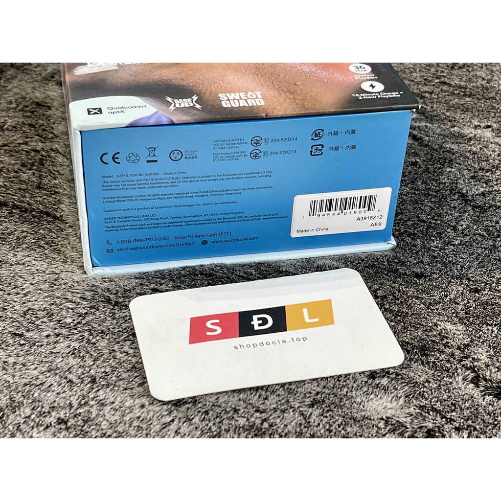 Tai nghe thể thao không dây Anker SoundCore Spirit X2 A3918