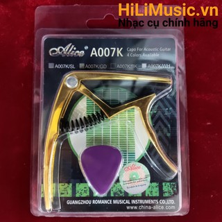 [Cửa hàng uy tín] Capo Guitar Alice A007K