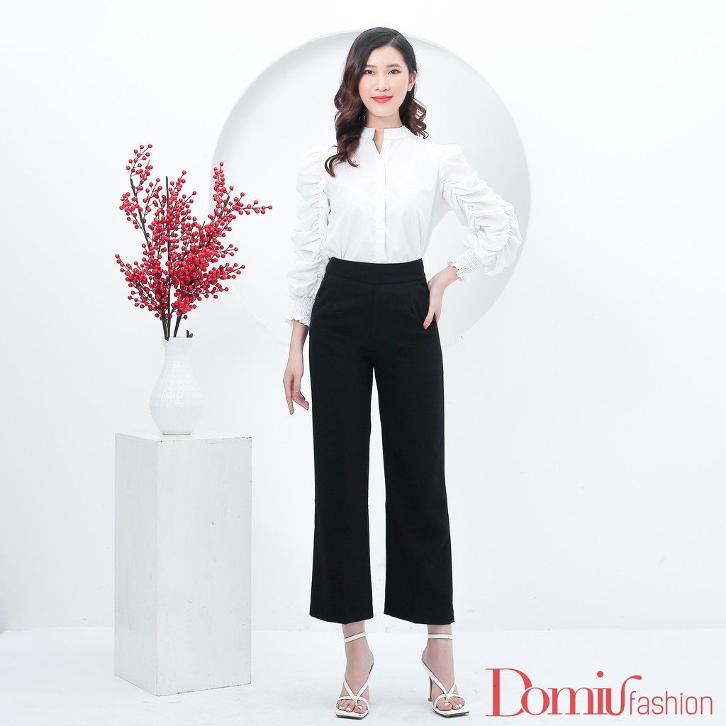 QUẦN ỐNG RỘNG XUÔNG SƯỜN CẠP CAO | BigBuy360 - bigbuy360.vn