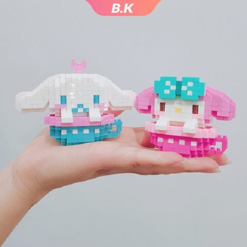 HELLO KITTY Bộ Đồ Chơi Lắp Ráp Lego Hình Thú Đáng Yêu Cho Bé Ku2