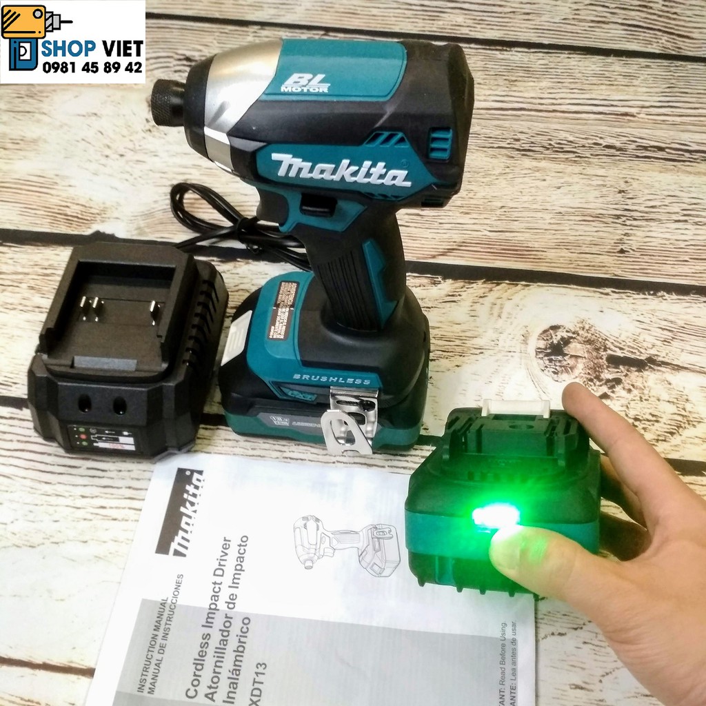 SV Máy vặn vít xách tay Mỹ Makita XDT13