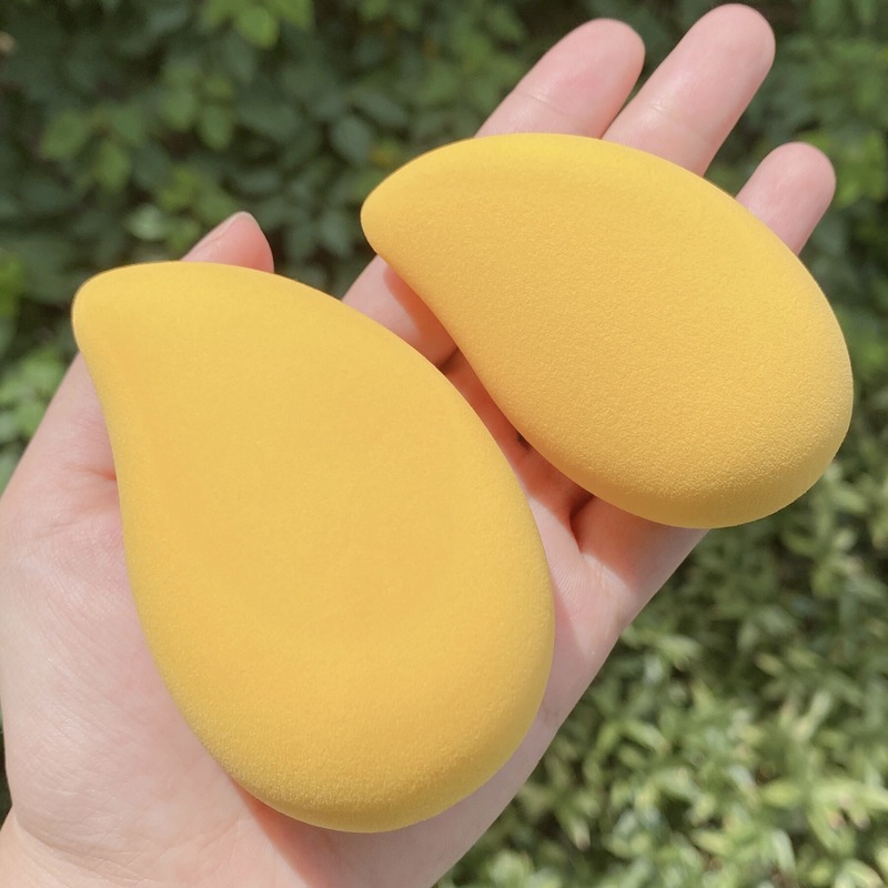 [Hàng mới về] Mút Trang Điểm Mềm Mại Hình Quả Xoài Đáng Yêu