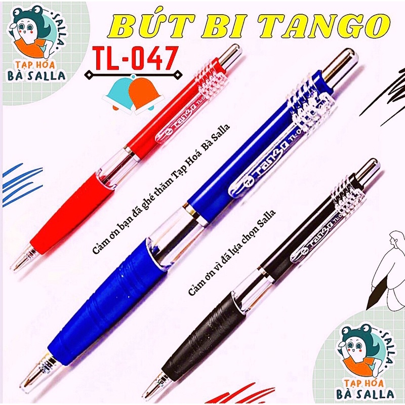 1 Cây bút bi TANGO TL - 047 ngòi 0.7mm ( xanh/đỏ/đen )