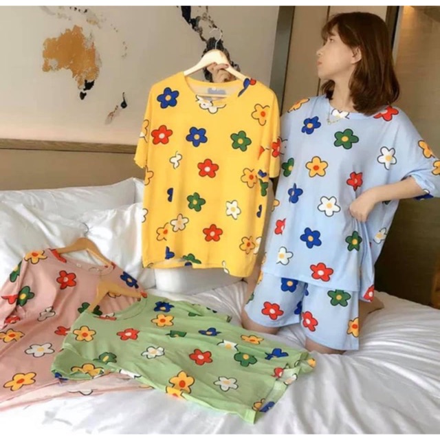 BỘ NGỦ HOA 5 MÀU