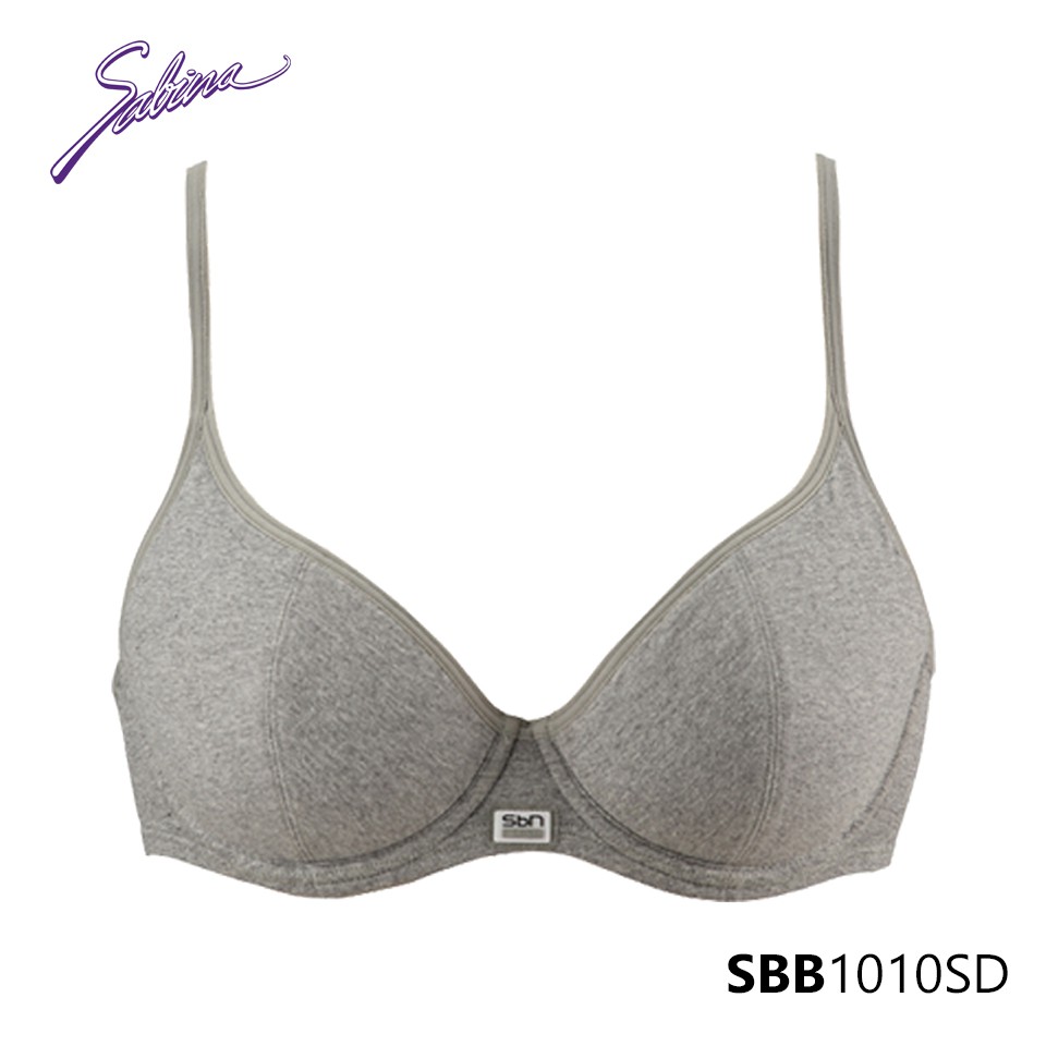 Áo Lót Thể Thao Có Gọng Màu Xám Basic Sport By Sabina SBB1010SD