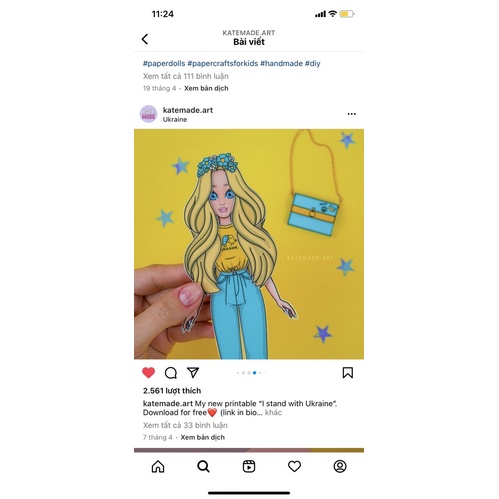 THAY ĐỒ CHO BÚP BÊ GIẤY