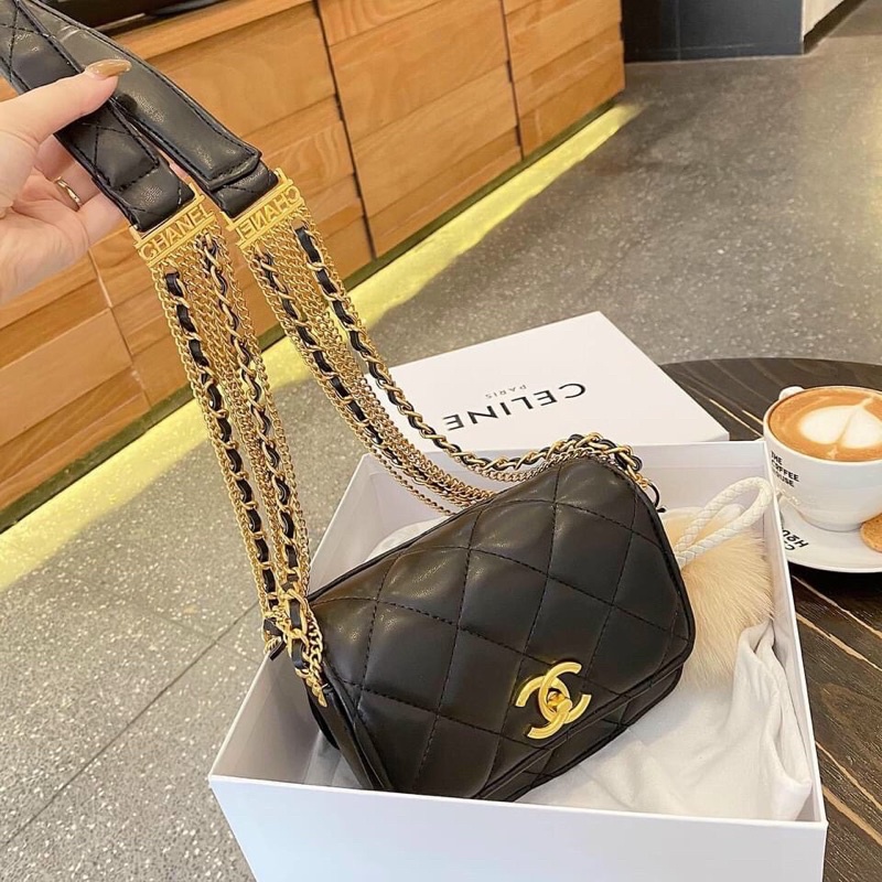 Túi gucci thời trang đeo chéo đi chơi, đi tiệc siêu sang chảnh