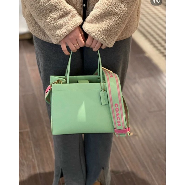 TÚI COACH CASHIN CARRY TOTE Xanh