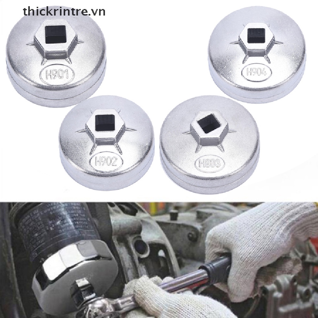 1 Dụng Cụ Tháo Nắp Lọc Dầu Bằng Nhôm Chuyên Dụng Cho Xe Hơi