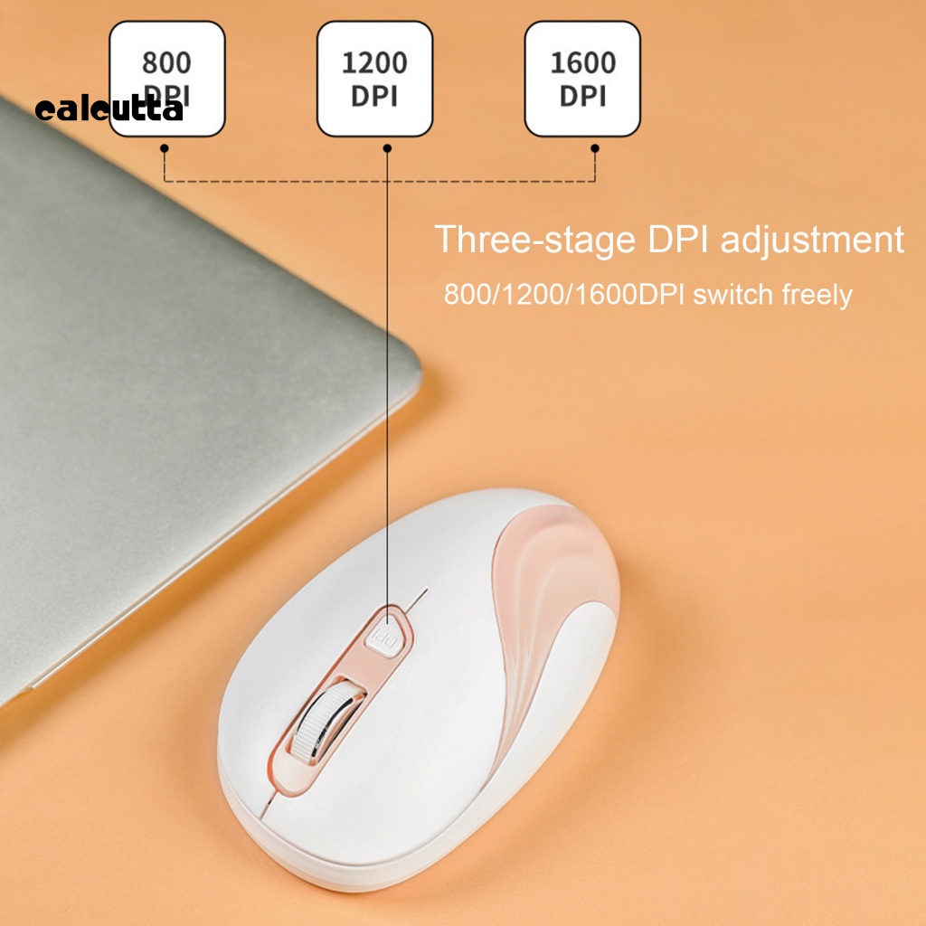 Chuột Không Dây Kết Nối Bluetooth 2.4GHz Cho Laptop Notebook