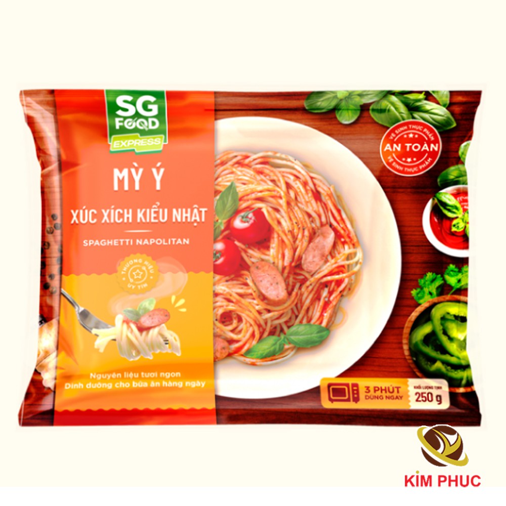 Mỳ Ý xúc xích kiểu Nhật SGFood - 250gr