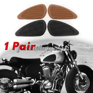 Miếng Đệm Cao Su Dán Bình Xăng Xe Mô Tô Phong Cách Cafe Racer Cổ Điển Harley