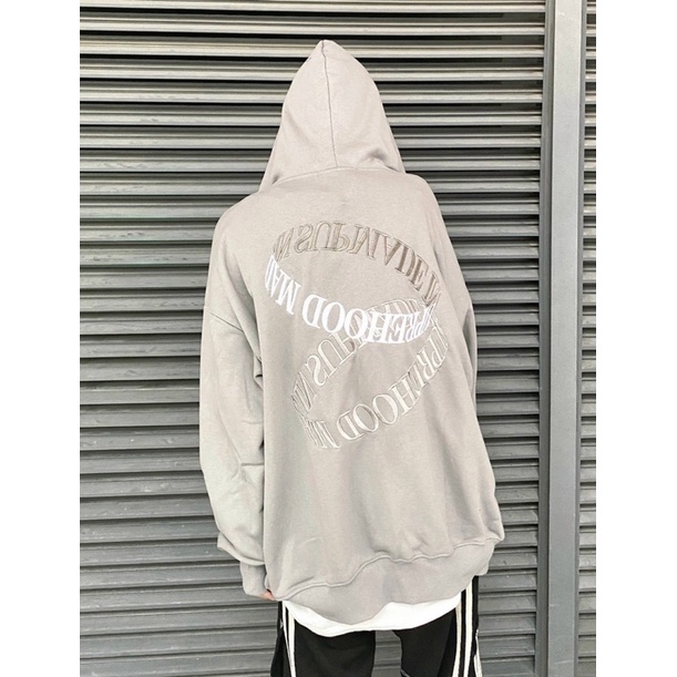 [RẺ VÔ ĐỊCH] khoác Hoodies khoá thêu mũ hai lớp đen-be unisex from to (kèm ảnh thật) | BigBuy360 - bigbuy360.vn