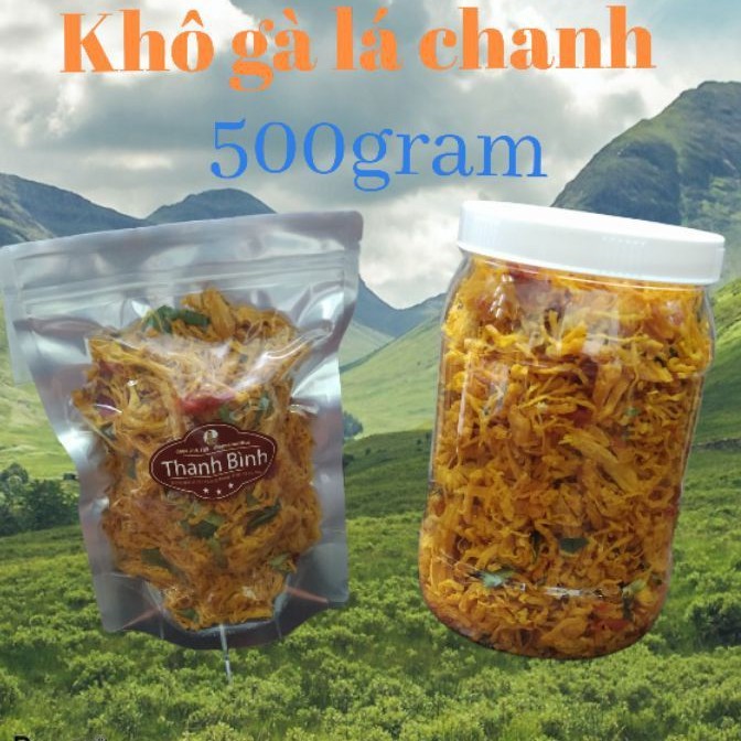 1kg khô gà lá chanh ngon