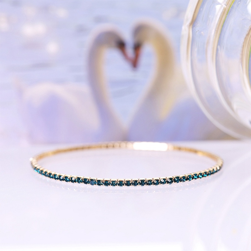 Vòng Tay Mạ Bạc 925 Đính Đá Zircon Sang Trọng Cho Nam Nữ