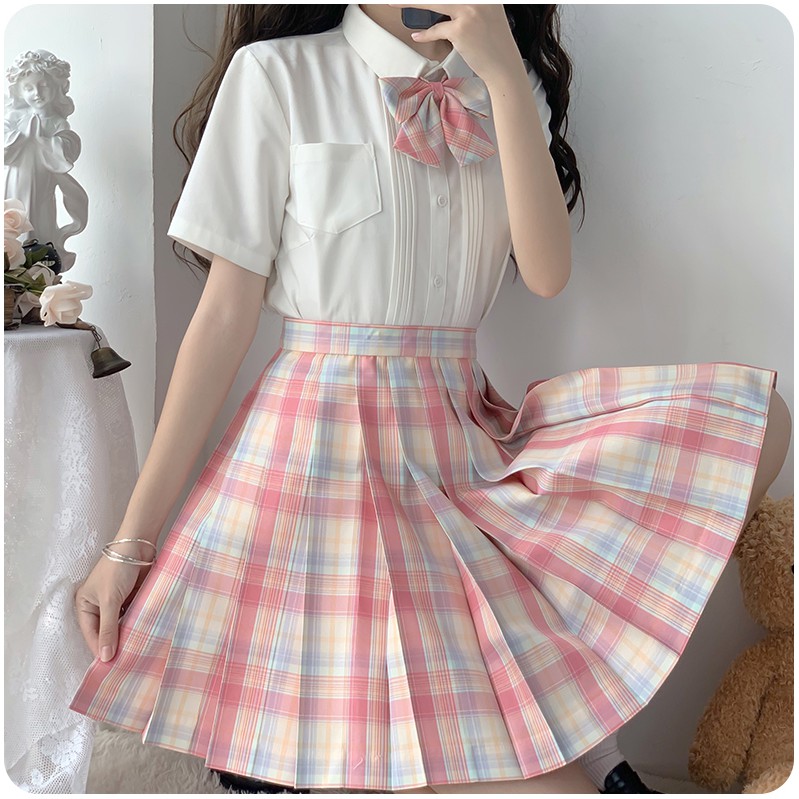 [ORDER] CHÂN VÁY XẾP LY JK PHONG CÁCH NỮ SINH NHẬT BẢN (FULL BOX: NƠ+MÓC) (HÀNG THIẾT KẾ CHÍNH HÃNG) [ẢNH THẬT] | BigBuy360 - bigbuy360.vn