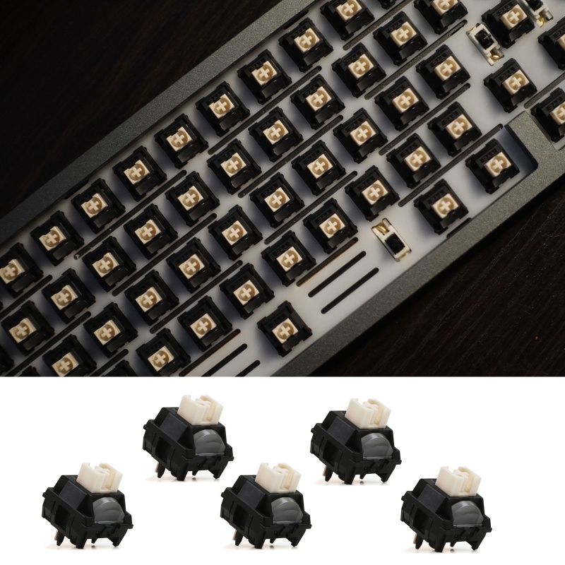 Set 5 Công Tắc Tuyến Tính TTC Hey 5Pin 58G Chuyên Dụng Cho Bàn Phím Cơ