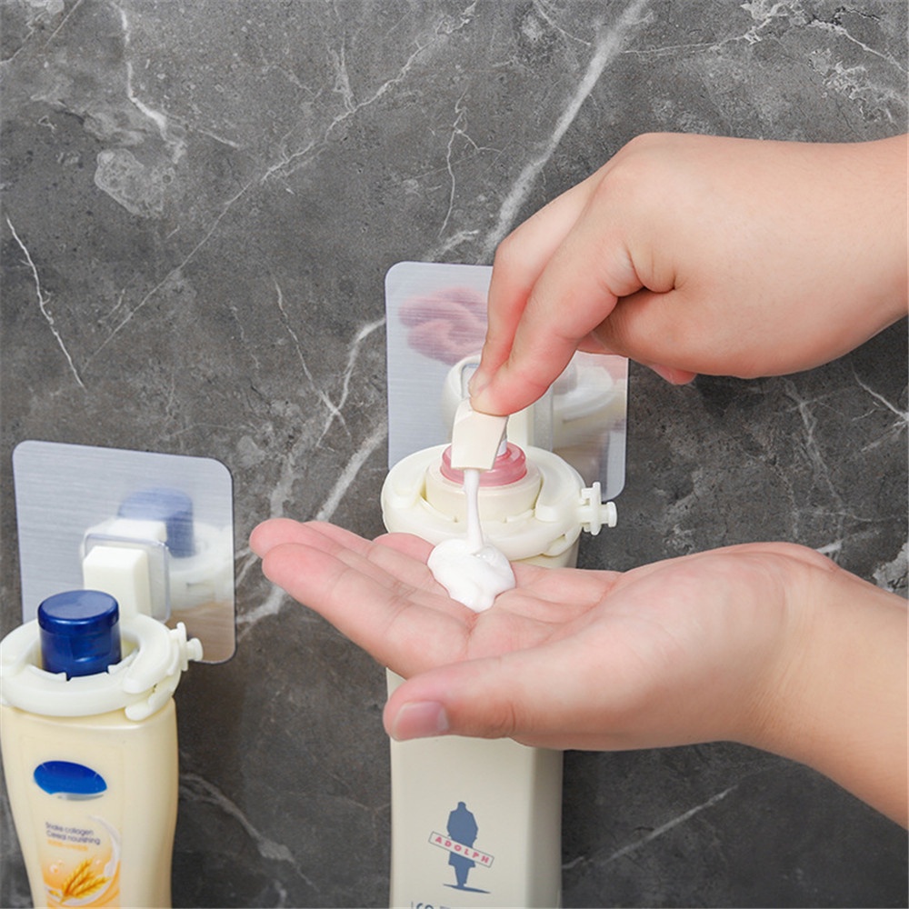 Giá đỡ chai sữa tắm gắn tường tự dính có thể điều chỉnh