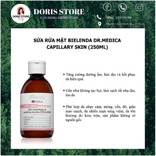 [250ml] Tẩy trang/srm dạng sữa Bielenda Dr Medica cho da nhạy cảm