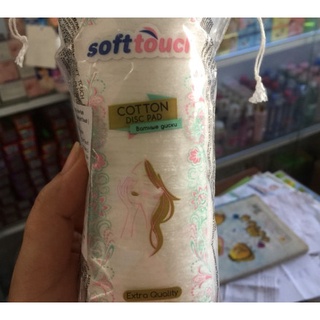 Bông tẩy trang Soft touch Cotton Pads 50 miếng nhỏ gọn