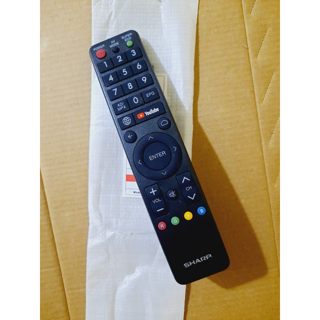 Remote Điều khiển tivi Sharp Smart TV- Hàng loại tốt mới 100% Tặng kèm Pin!!!-Điện tử ALEX