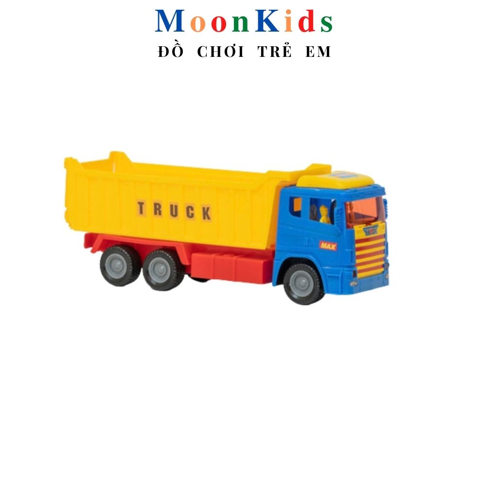 Xe ô tô đồ chơi cho bé🚛xe ben chở cát chất liệu nhựa ABS an toàn