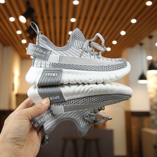 FULL SIZE[21-37]Giày thể thao Bé Trai Bé Gái Cao Cấp Thoáng Khí Đế Mềm Chống Trượt