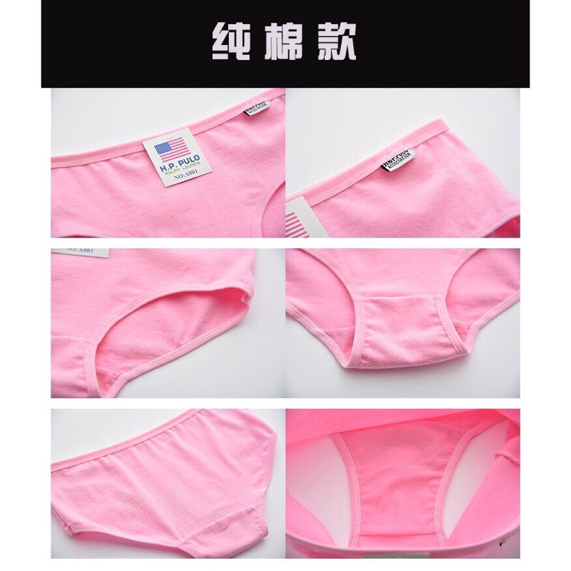 Quần Lót Cotton Màu Kẹo Ngọt 14 Màu