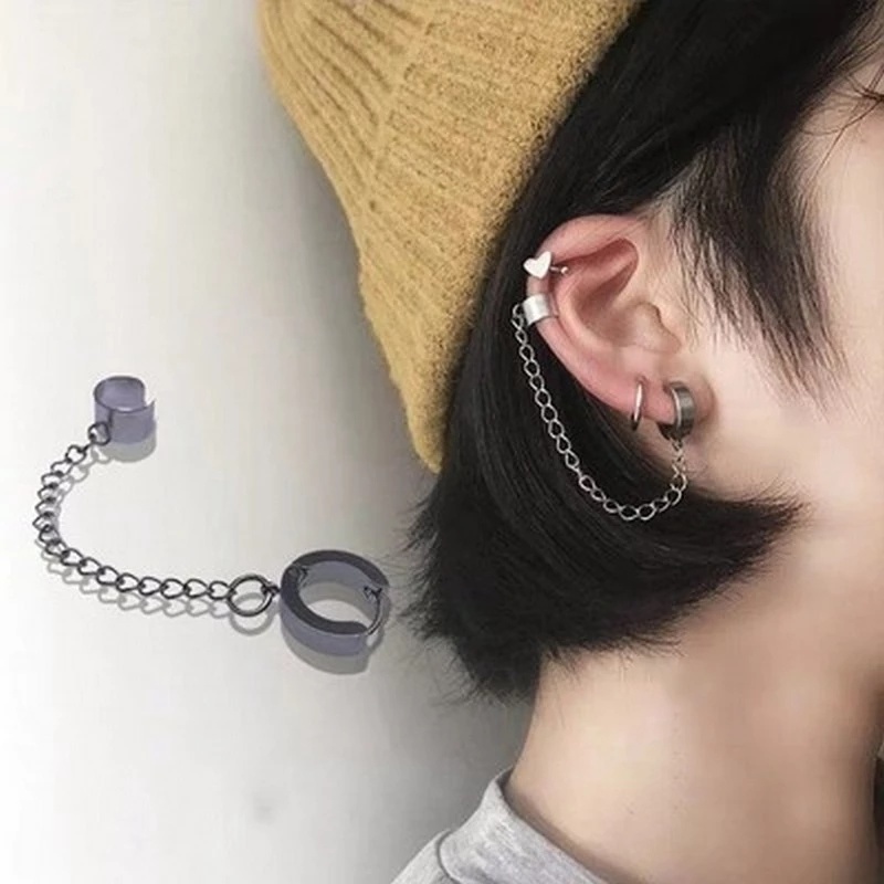 Khuyên không xỏ kẹp vành tai sành điệu dành cho phái nữ