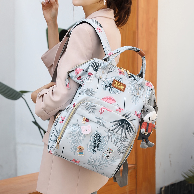 Ba lô đa năng chống thấm nước cho mẹ bỉm sữa