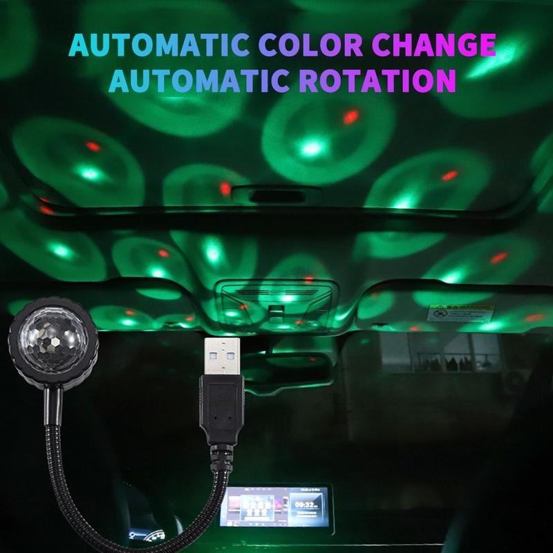 Đèn LED Trang Trí Trần Xe Hơi Hình Bầu Trời Sao 9 Chế Độ Tùy Chỉnh Có Thể Điều Chỉnh