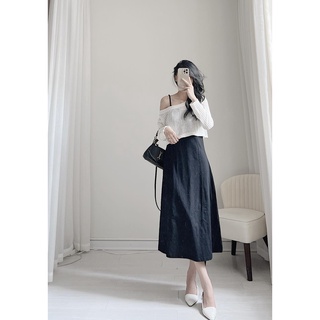 Set váy 2 dây kèm áo lưới by Samhyewear