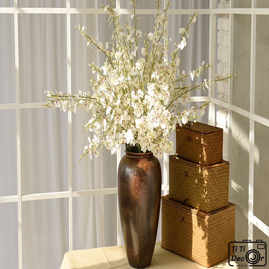 Hoa Lan rừng decor chụp ảnh sản phẩm, trang trí nhà cửa, cửa hàng