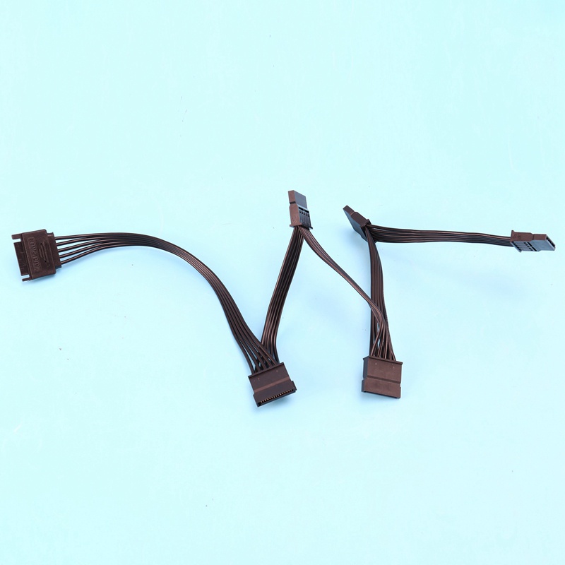 Cáp Chia Nguồn SATA Từ 1 Đầu Dương Sang 5 Đầu 15 Pin Chuyên Dụng Chất Lượng Cao