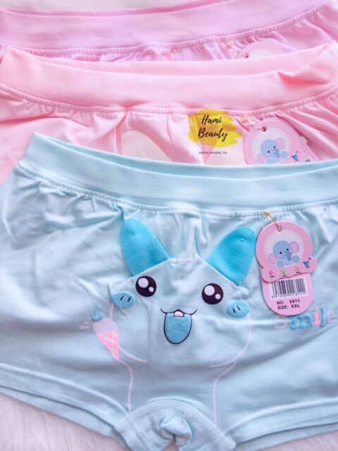 Quần xì đùi bé gái hình động vật dễ thương