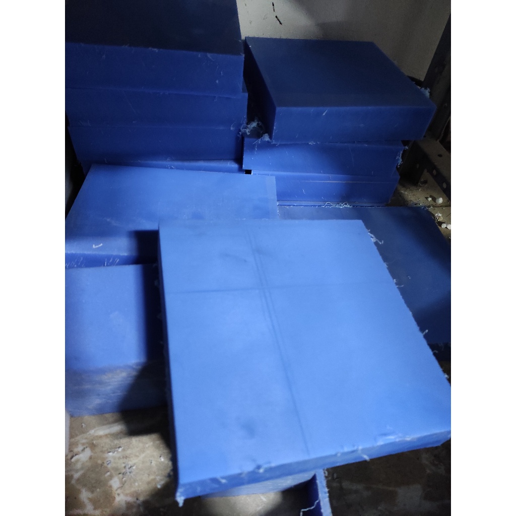 Tấm nhựa MC dày 40mm HQ màu xanh 40x190x190mm