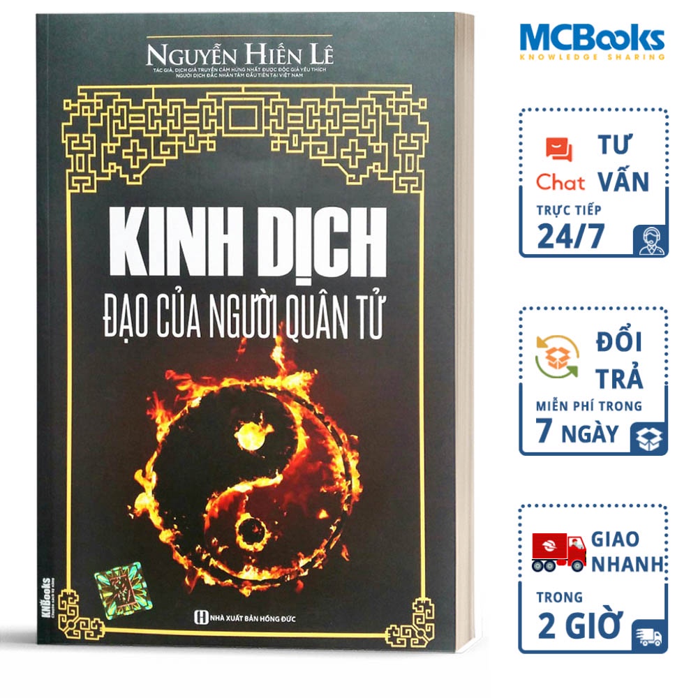 Sách Kinh Dịch Đạo Của Người Quân Tử (Nguyễn Hiến Lê Tái Bản 2018) BizBooks