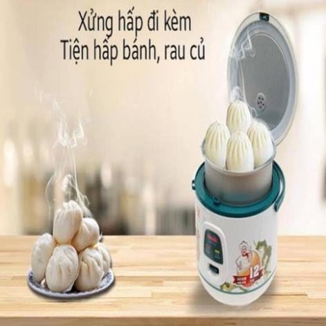 [XẢ HÀNG TỒN] NỒI CƠM ĐIỆN 1,2L SUNHOUSE SHD8218