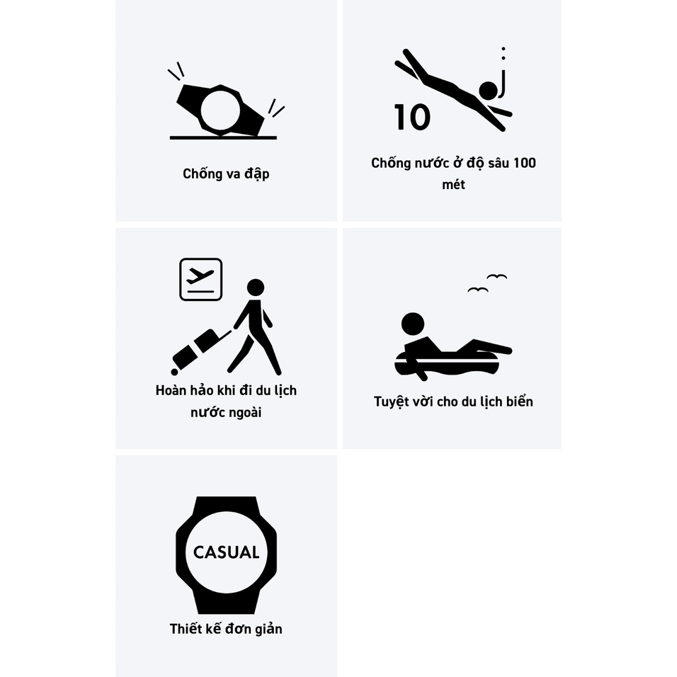 Đồng hồ nữ Casio Baby-G BLX-565-2 chống va đập, chống nước 100m, hàng chính hãng