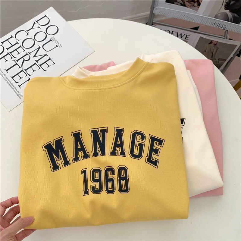 Áo Len Nữ Dài Tay Cổ Tròn Thời Trang Hàn Mới