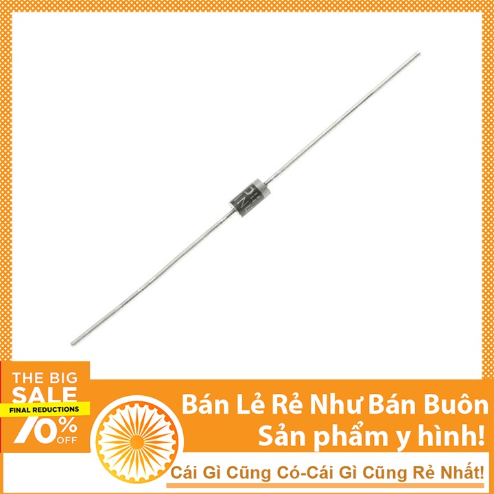 Linh Kiện Diode 1N4007 1A (DIP) Chân Cắm