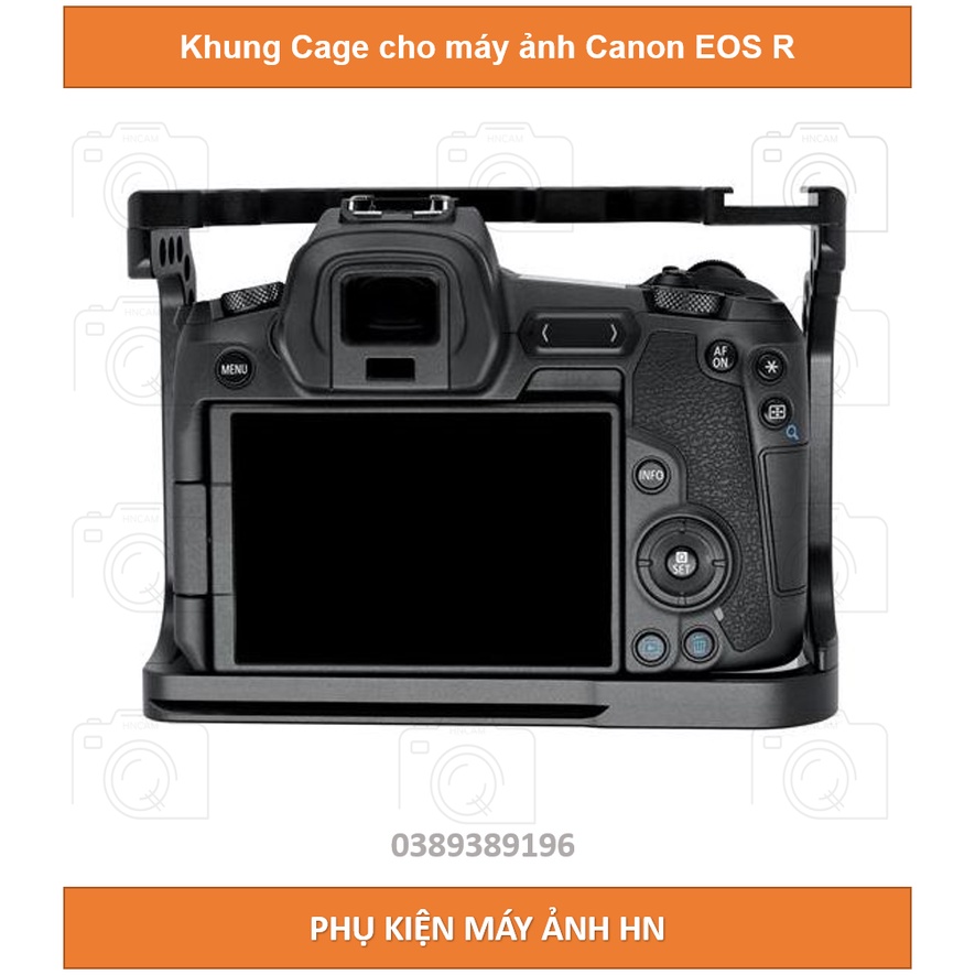 [Mã 55ELSALE1 giảm 7% đơn 300K] [EOS R] RIG Cage kim loại dùng cho máy ảnh Canon EOS R