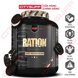 Redcon1 Ration Whey Protein, Sữa Tăng Cơ Đốt Mỡ, 25G Protein